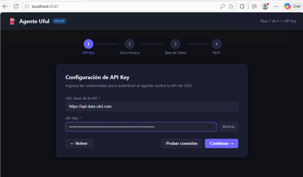 Paso API Key en el navegador